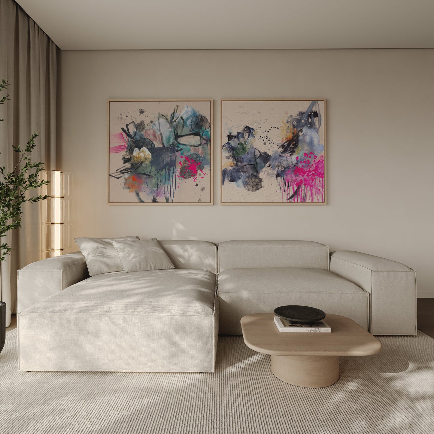 She's Electric - Limited Edition Canvas Print Duo