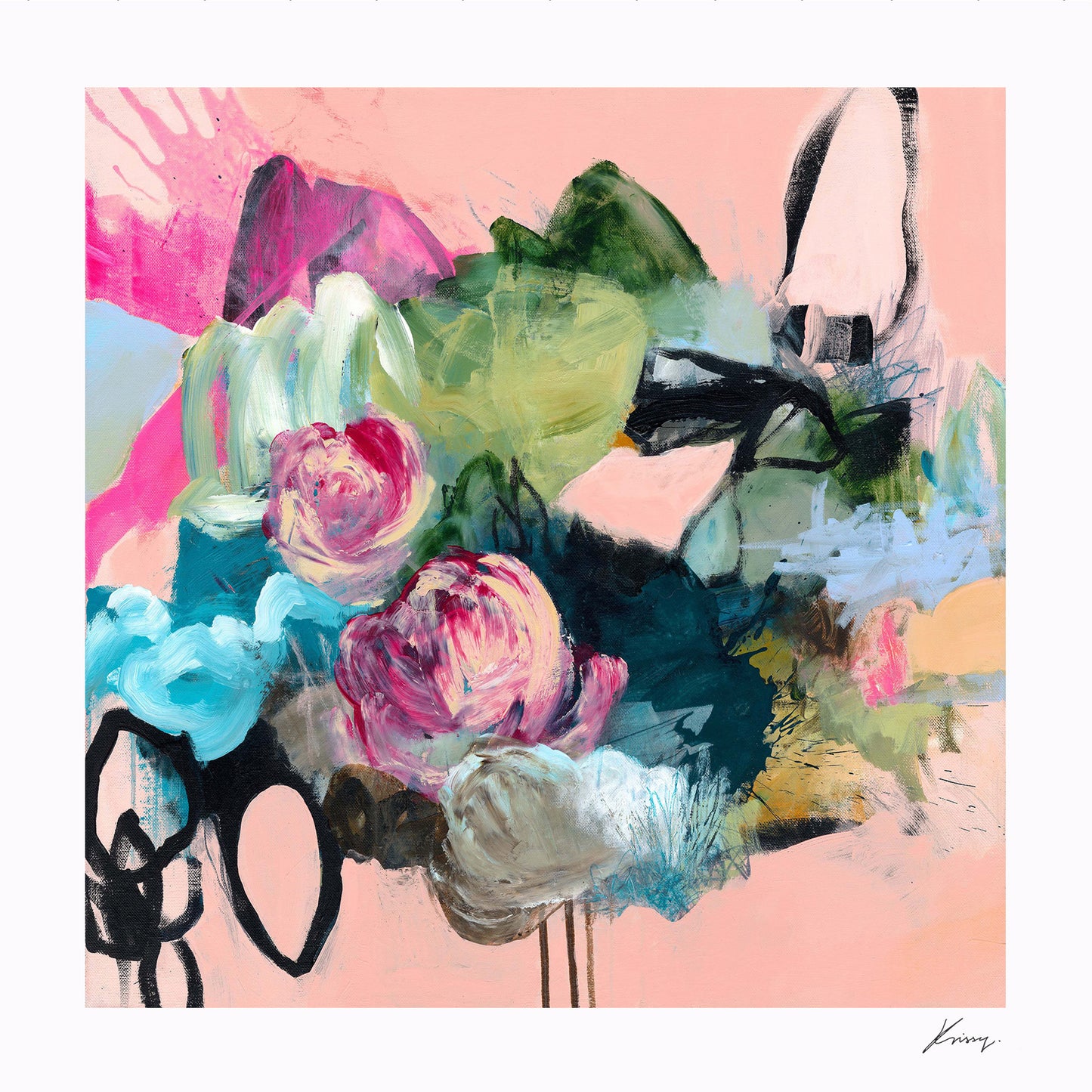 Coming Up Roses - Limited edition print