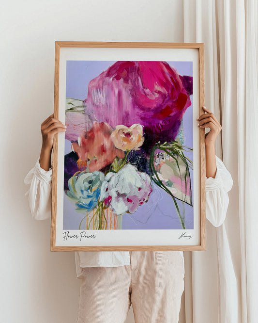 Flower Power II - Paper print