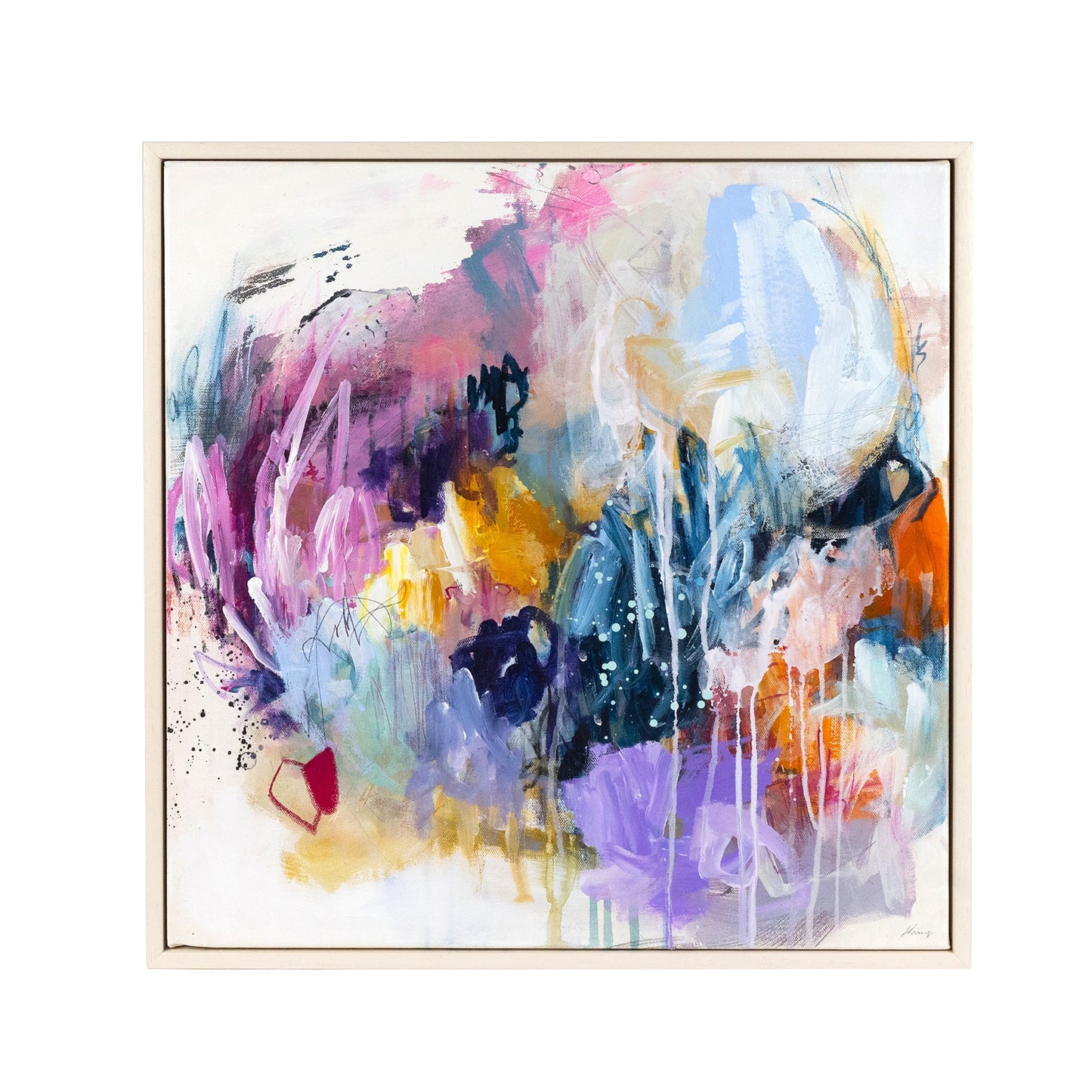 Glastonbury Skies I - Original 50x50cm
