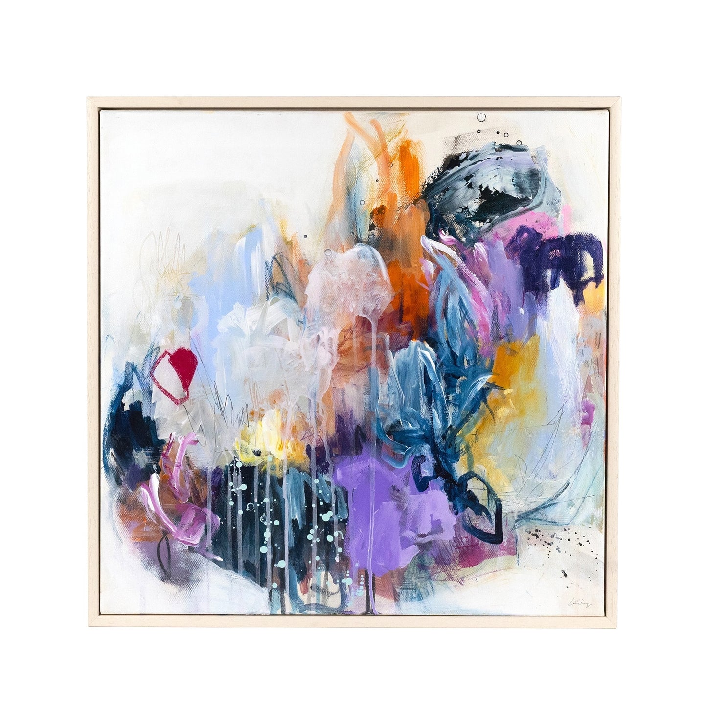 Glastonbury Skies II - Original 50x50cm