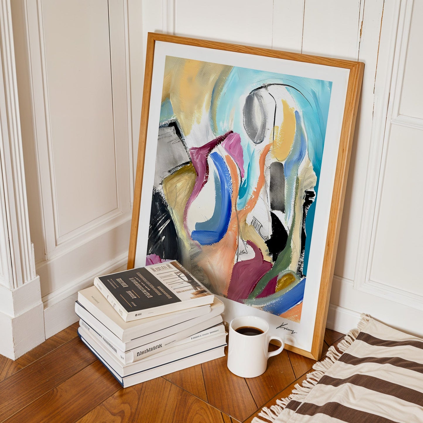 Holding A Torch - Paper print