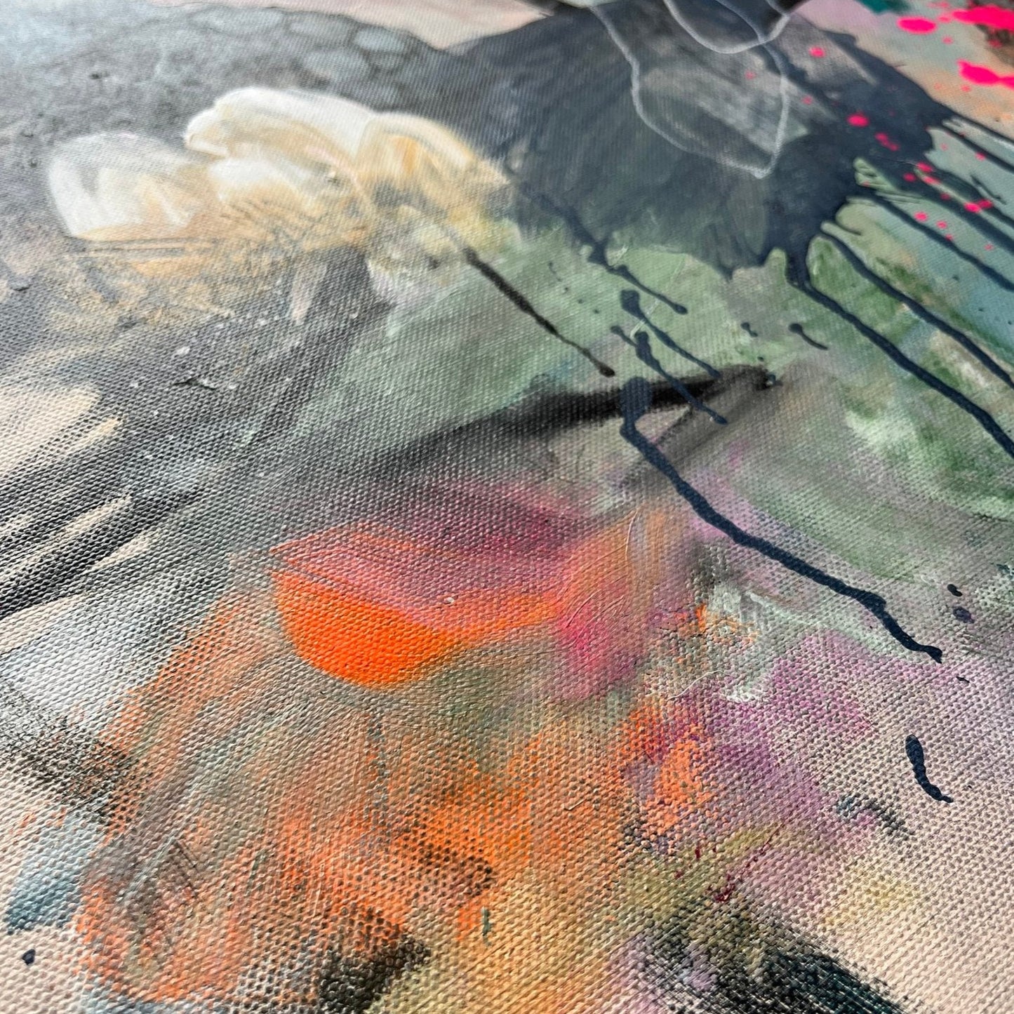 She's Electric I - Original 60x60cm