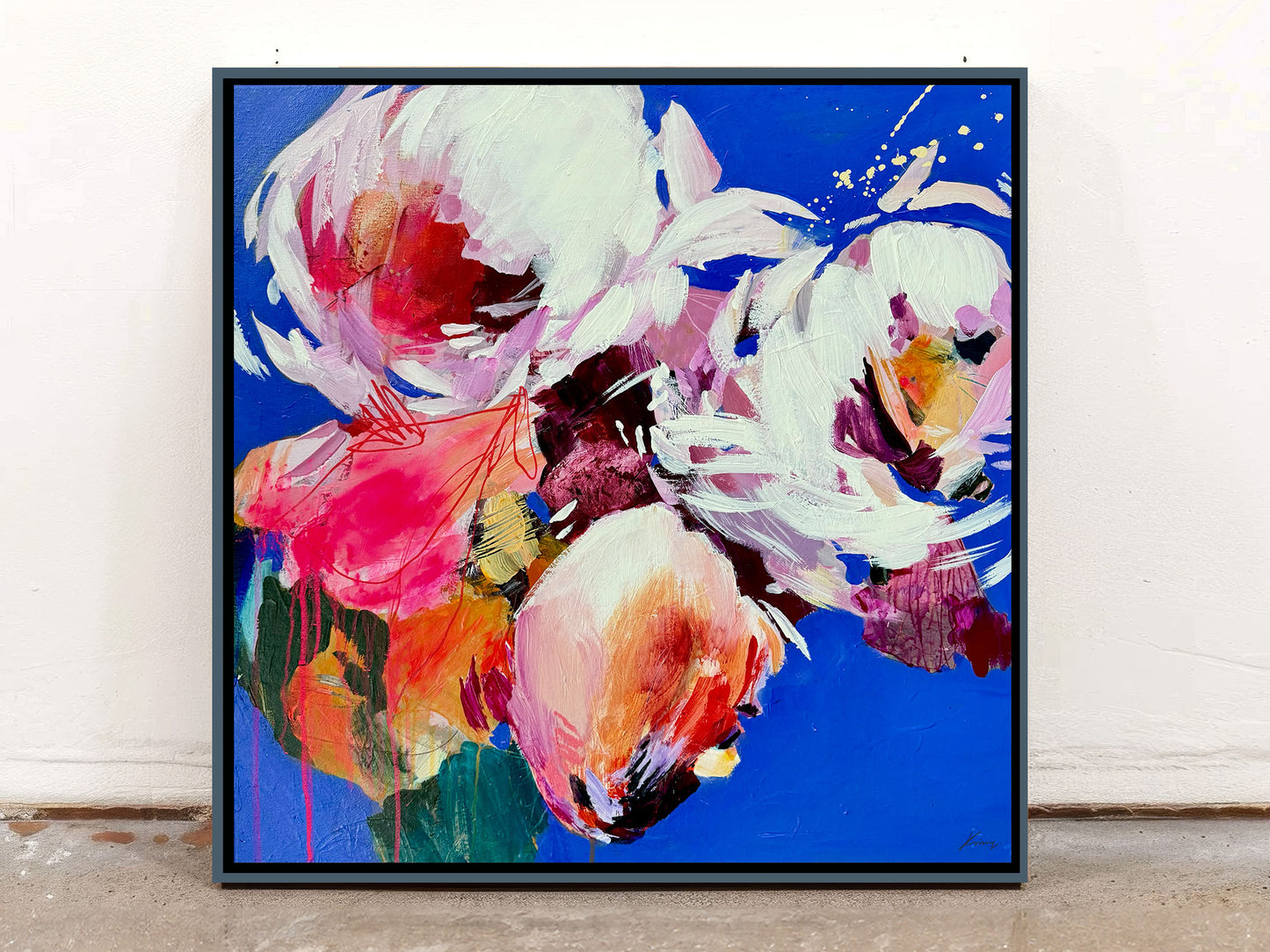 Bolt From The Blue - Original 70x70cm