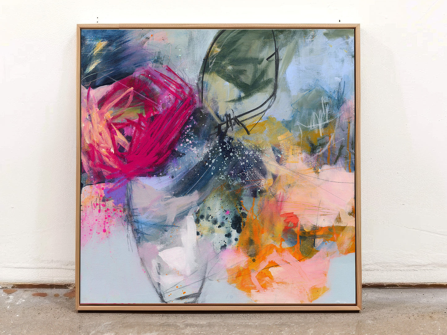 So Called Summer I - Original 50x50cm
