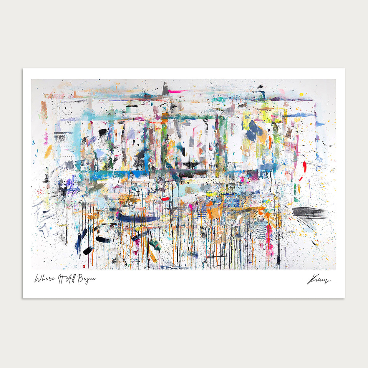 Where It All Began - Limited edition print