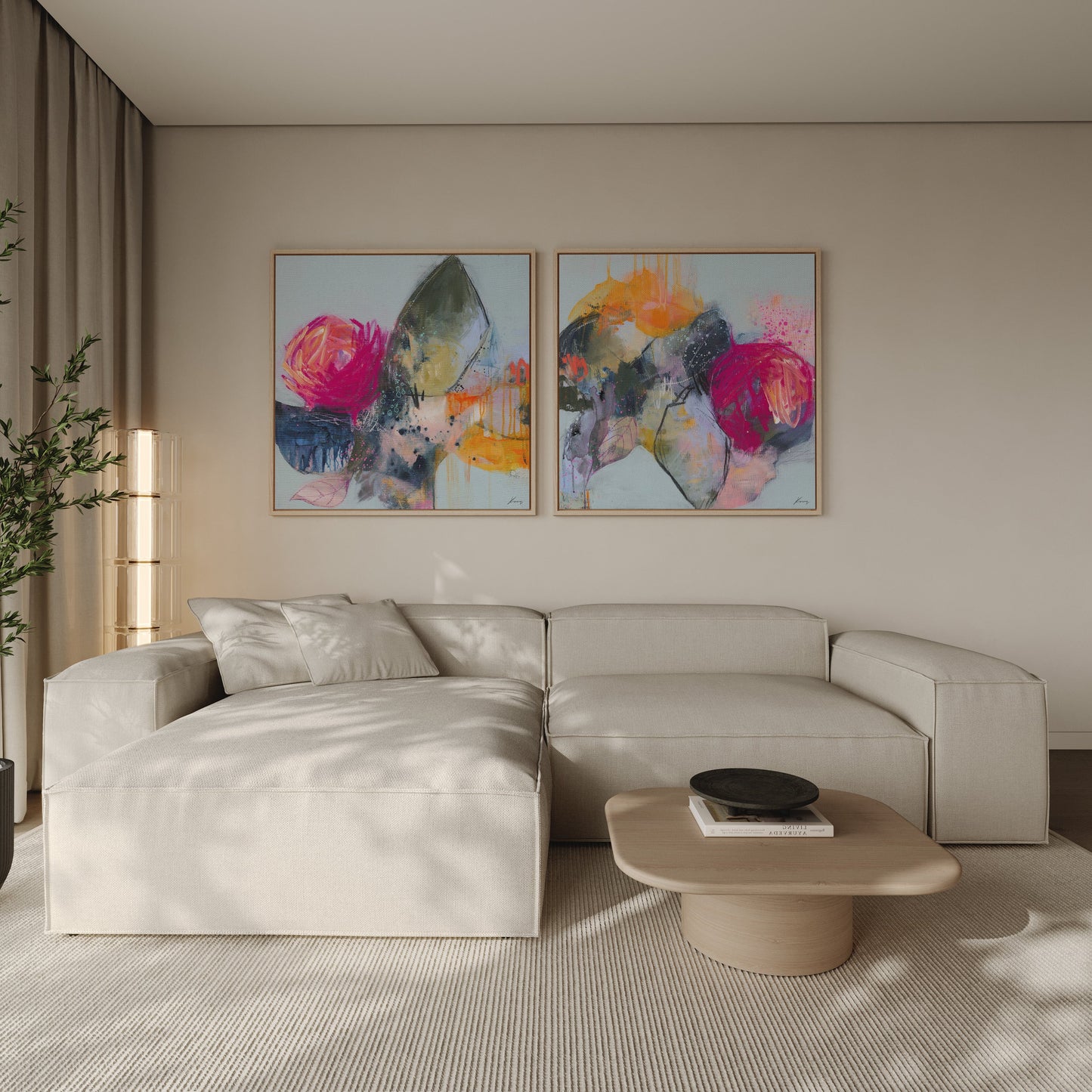 So Called Summer - Canvas Print Duo