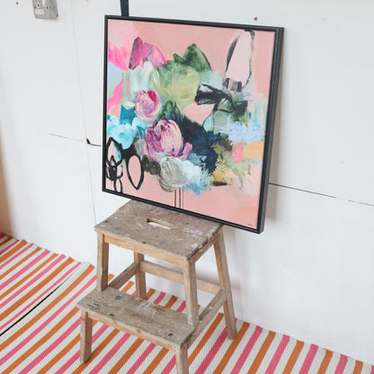 Coming Up Roses - Original 60x60cm