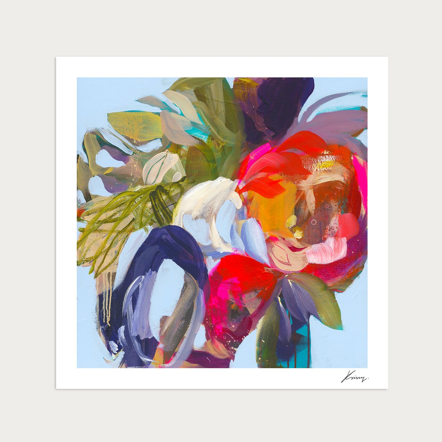 September Bloom Duo - 20x20cm