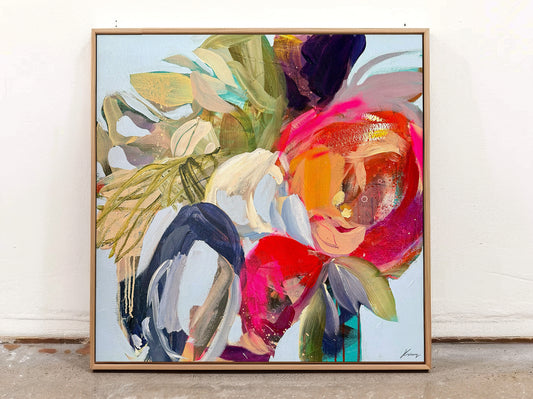 Alright Petal - Original 60x60cm