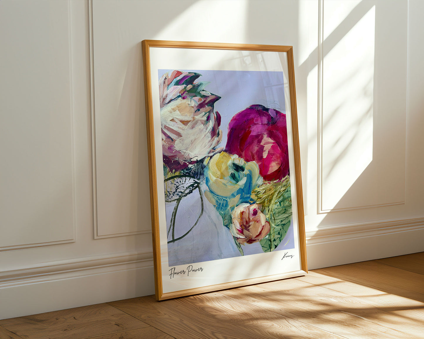 Flower Power I - Paper print