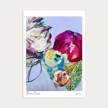 Flower Power I - Paper print