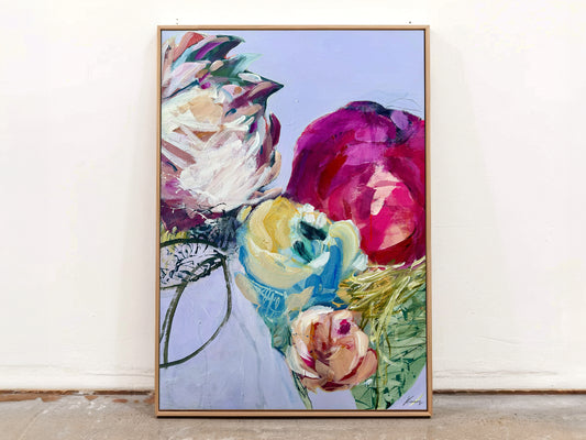 Flower Power I - Original 59.4cmx84.1cm