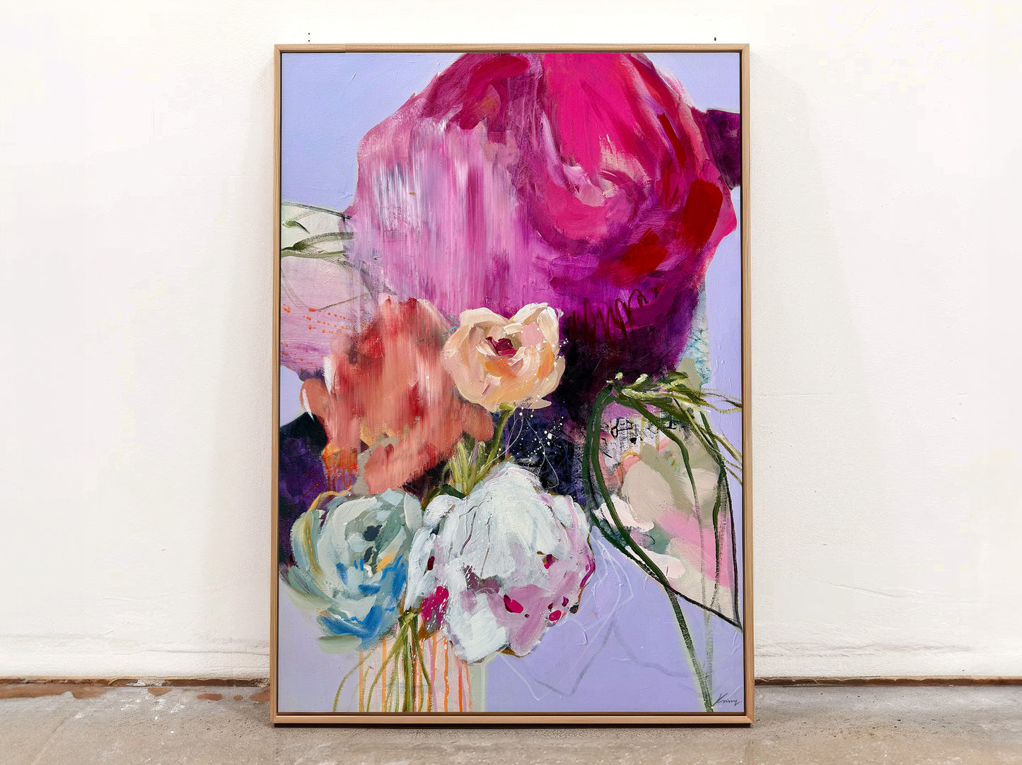 Flower Power II - Original 59.4cmx84.1cm