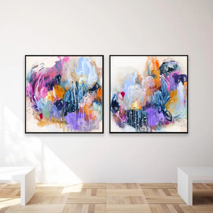 Glastonbury Skies - Canvas Print Duo