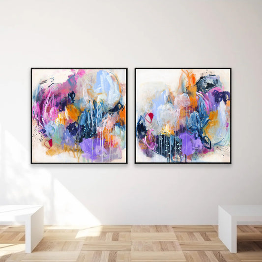 Glastonbury Skies - Canvas Print Duo