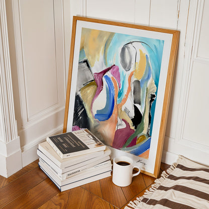 Holding A Torch - Paper print