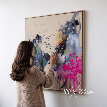 She's Electric - Limited Edition Canvas Print Duo