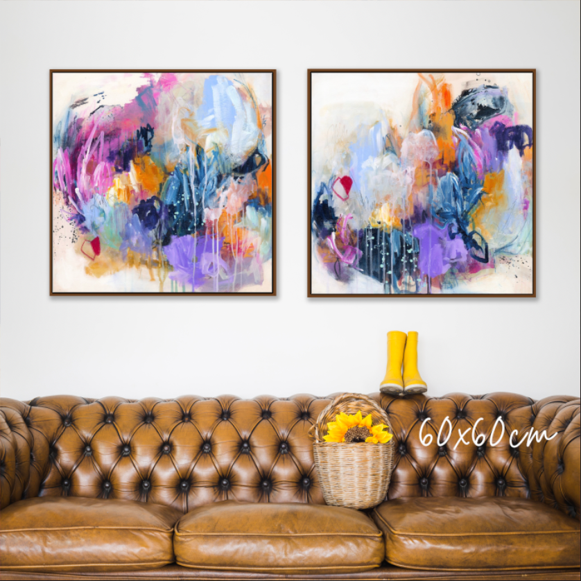 Glastonbury Skies - Canvas Print Duo