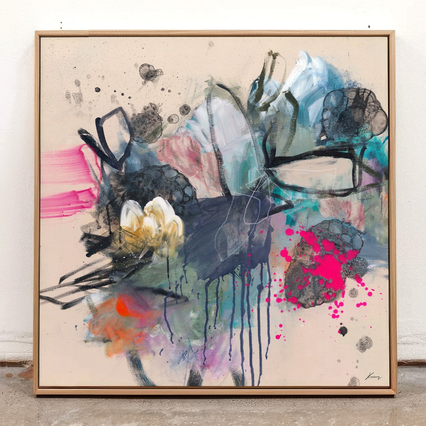 She's Electric - Limited Edition Canvas Print Duo