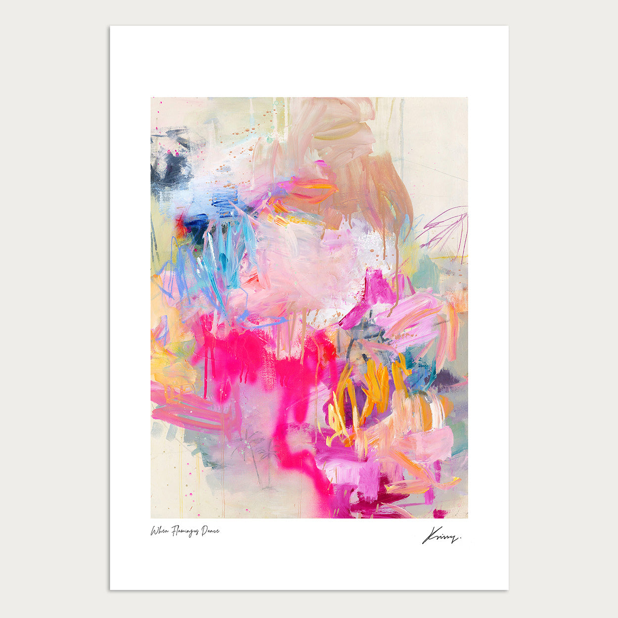 When Flamingos Dance Duo - A5