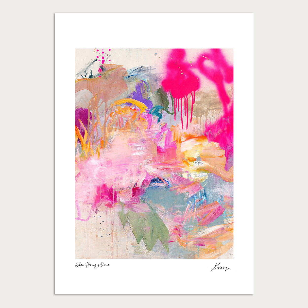 When Flamingos Dance Duo - A5