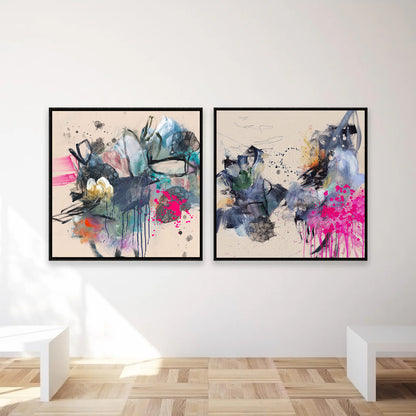 She's Electric - Limited Edition Canvas Print Duo