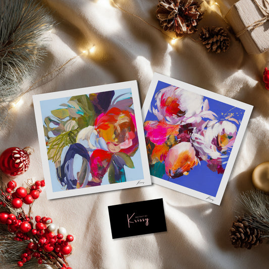 September Bloom Duo - 20x20cm