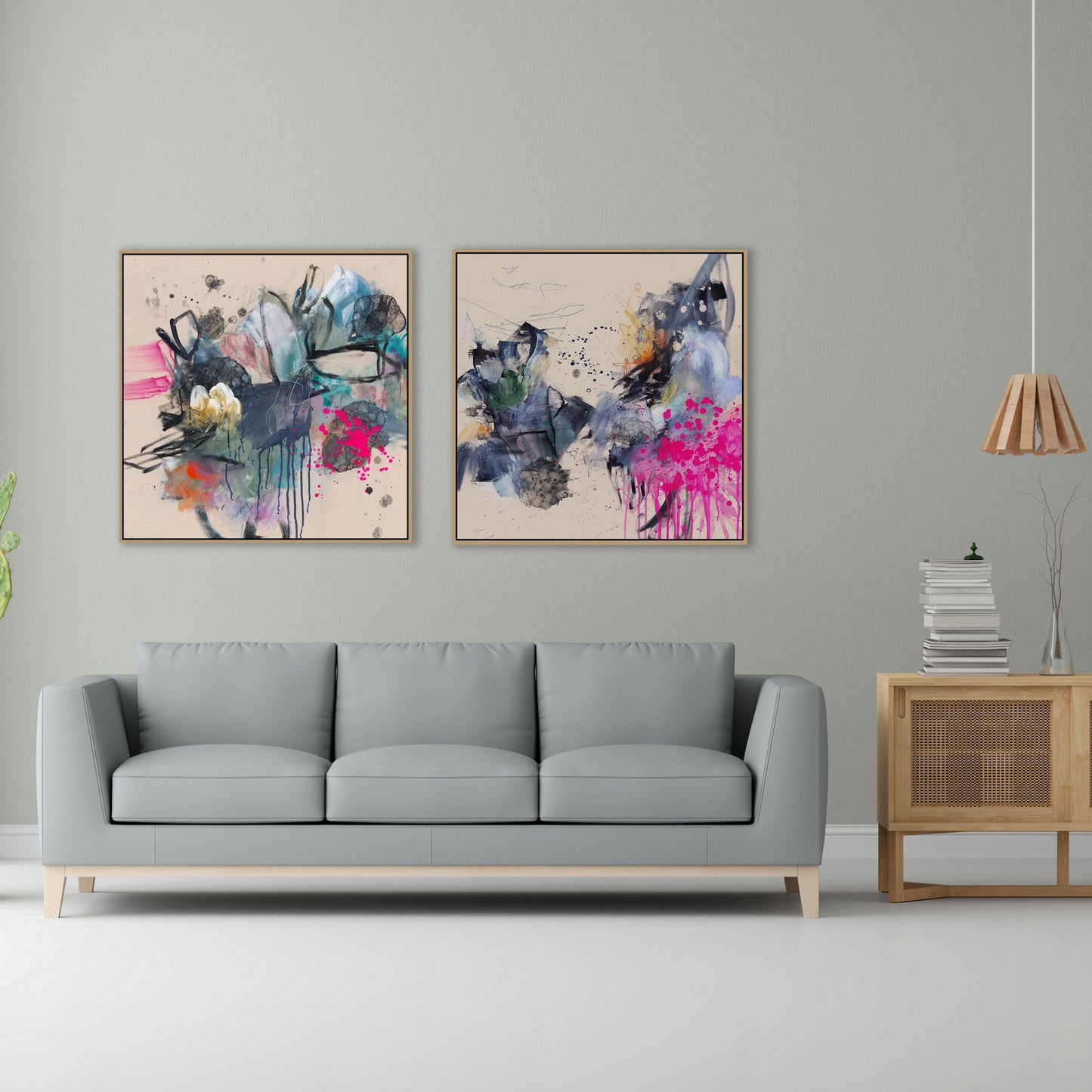 She's Electric - Limited Edition Canvas Print Duo