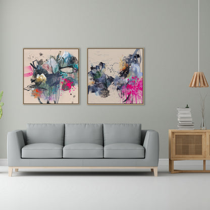 She's Electric - Limited Edition Canvas Print Duo