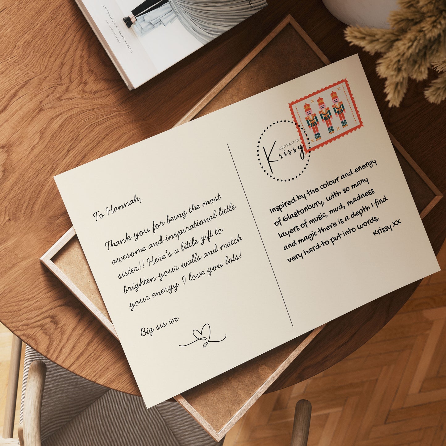 Glastonbury Skies Duo - 20x20cm